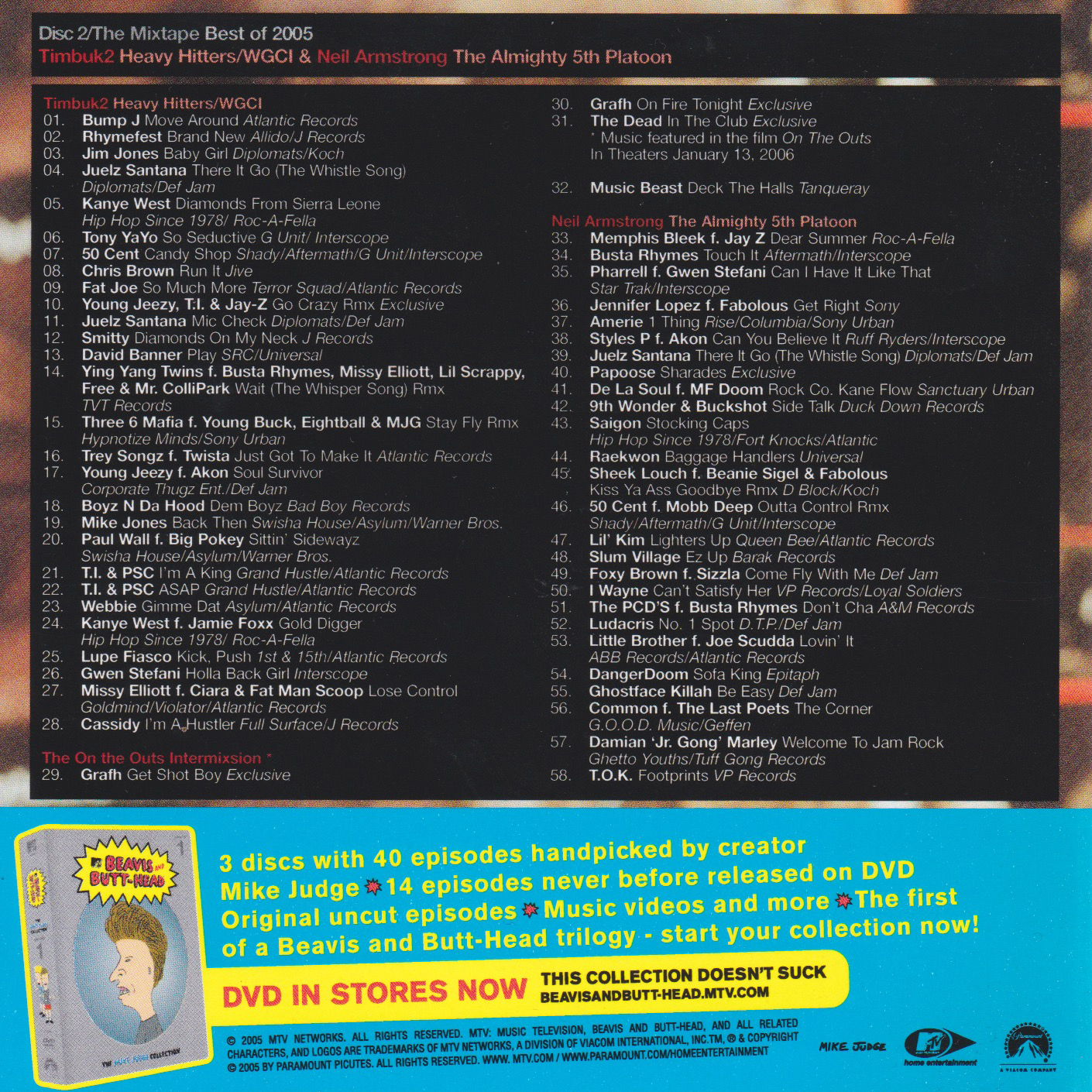 Auction 1 for Best of 2005 Cornerstone Mixtape #79