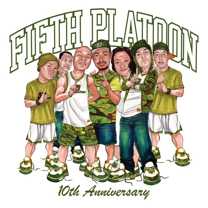5th Platoon 10 Year Anniversary T-shirts w/ FREE DIGITAL DL of the ORIGINAL SERIES